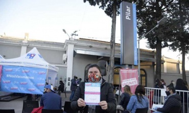 Covid: el Municipio lleva la campaña de vacunación a estaciones de trenes y plazas
