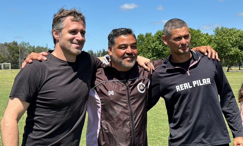 Achával se reunió con el plantel de Real Pilar: "Un logro colectivo que nos llena de orgullo"