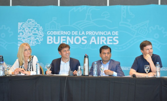 Kicillof: “Hemos venido hacer todo lo que falta para desarrollar la Provincia”