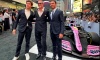 Franco Colapinto posó junto a Brad Pitt en el estreno de 