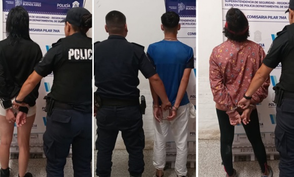 Detienen a tres jóvenes acusados de golpear y asaltar a un hombre