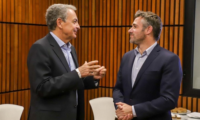 Achával se reunió con los ex presidentes de Colombia y España