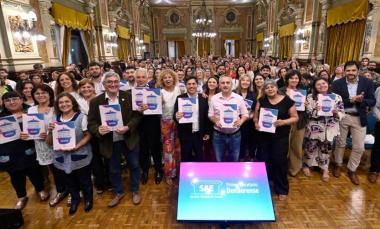 La Provincia presentó el primer recetario del Servicio Alimentario Escolar