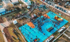 El intendente Achával inauguró la nueva Plaza de Pilarica