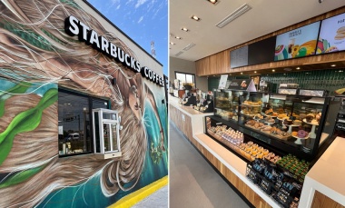 Starbucks abrió nuevo local en Pilar con la opción de hacer pedidos desde el auto