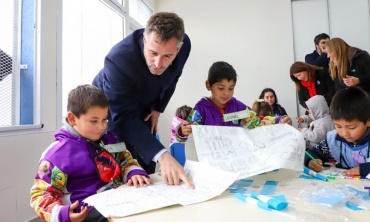 Achával inauguró un Jardín de Infantes: "Garantiza a los niños y niñas el derecho a educarse"