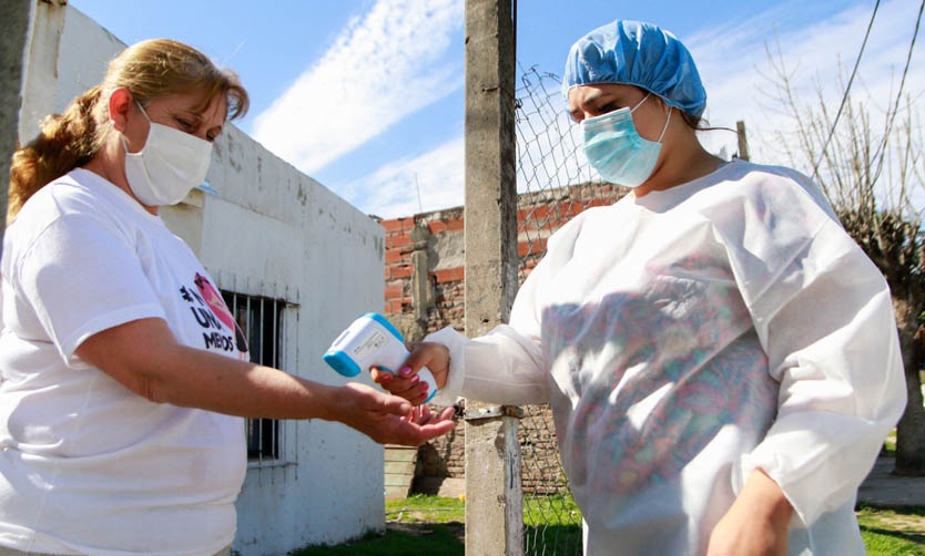 Casi 35.000 contagios por coronavirus en Pilar desde el inicio de la pandemia