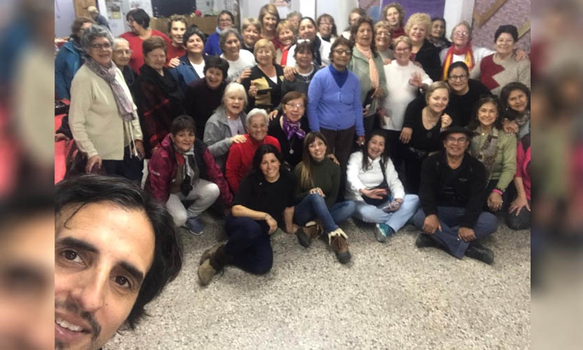 Adultos mayores pilarenses celebraron el Día de la Madre