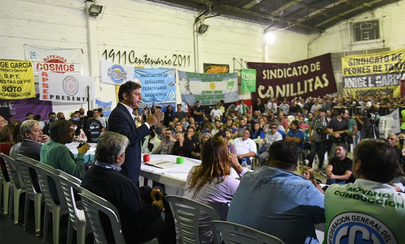 Kicillof: “El sueldo con los aumentos de los precios empieza a no alcanzar”