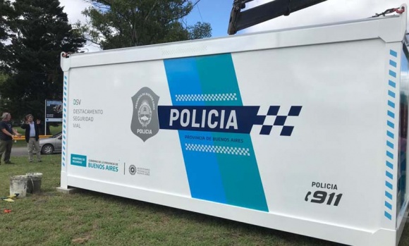 Refuerzan la seguridad con una posta policial en un cruce clave de Pilar