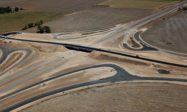 Entre Pilar y Pergamino: avanza la conversión en autopista de la ruta 8