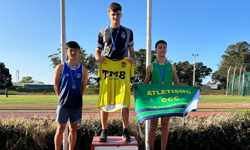 La Escuela Municipal de Atletismo sumó 7 medallas en el Provincial U16 y U18