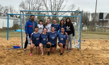 Juegos Bonaerenses: Pilar tuvo su primera vez en el Beach Handball