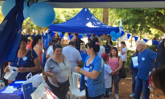 Más de 800 vecinos participaron en Pilar de la jornada por el Día Mundial de la Diabetes