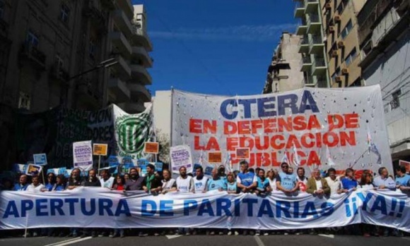 La paritaria docente nacional arrancaría a mediados de este mes