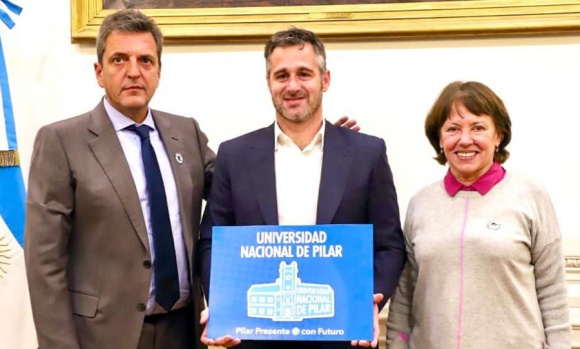 Achával se reunió con Massa para apurar la creación de la Universidad de Pilar