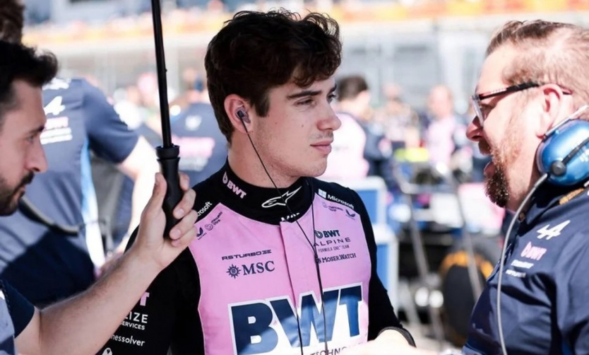 Colapinto se prepara para el Gran Premio de Brasil en la Fórmula 1