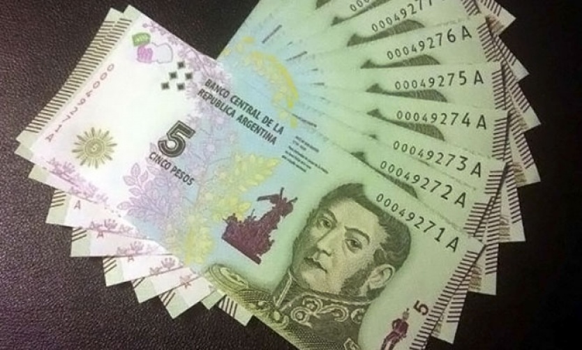 Últimas semanas para poder usar los billetes de 5 pesos