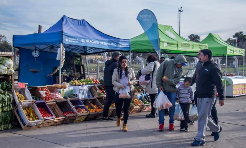 Conocé el recorrido de las ferias itinerantes de "El Mercado en tu Barrio"