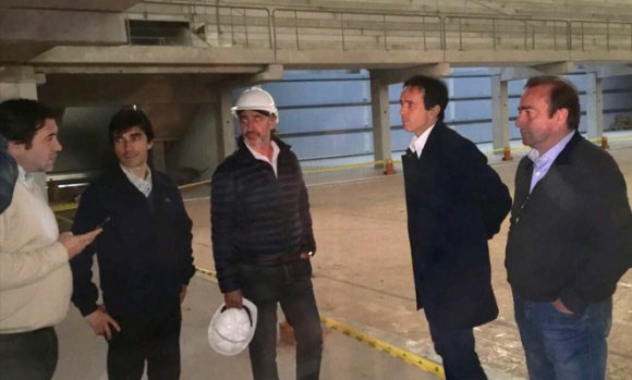 Avanzan las obras para finalizar con la construcción del microestadio de Pilar