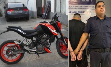 Quisieron vender por internet una moto robada: fueron detenidos