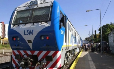 Por obras, el tren San Martín reduce frecuencias durante los feriados