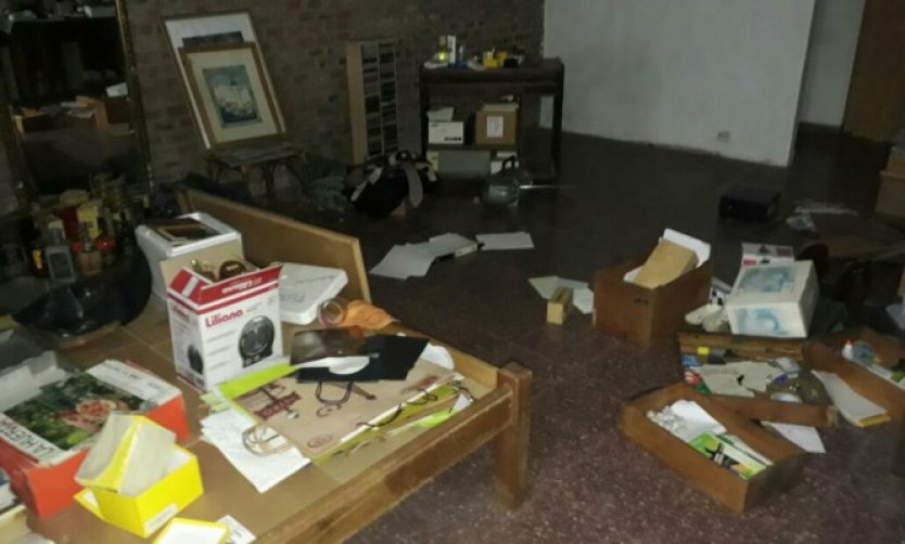 Tres menores fueron aprehendidos cuando huían con elementos robados de una casa