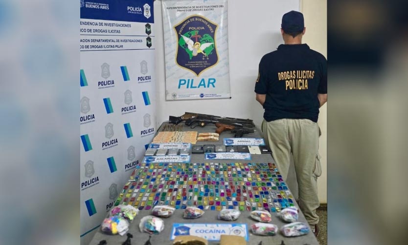 Cae banda narco y secuestran más de 900 dosis de cocaína y armas de fuego