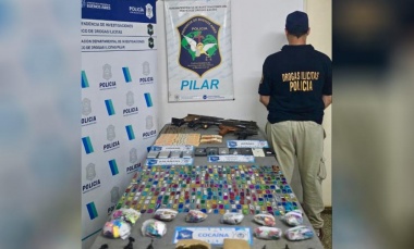 Cae banda narco y secuestran más de 900 dosis de cocaína y armas de fuego