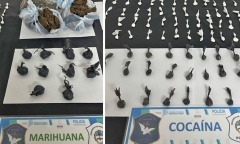 Desbaratan banda narco y secuestran cientos de dosis de drogas en Pilar