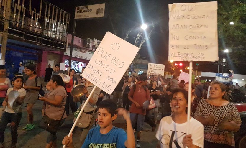 El “ruidazo” contra la suba de tarifas se hizo sentir en Pilar