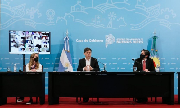 Kicillof lanzó un programa para acercar la escuela a los hogares de los estudiantes