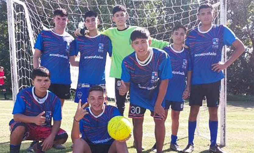 Los pilarenses se hicieron notar con fuerza en la Liga Inclusiva de Fútbol