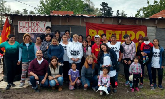 Romina Del Plá pasó por Pilar y llamó a votar por el Frente de Izquierda