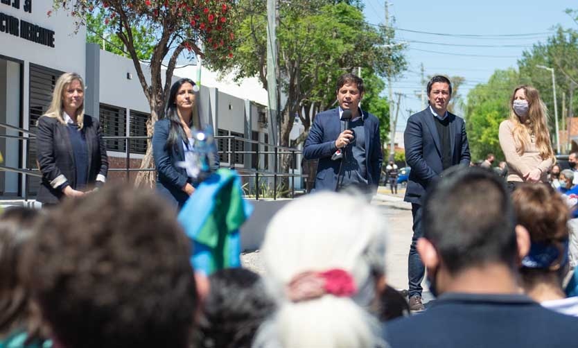 Kicillof: “La educación pública volvió a ser un eje central del desarrollo de la Provincia”