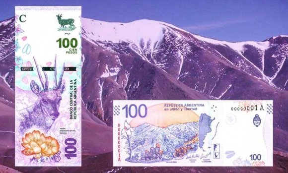 Desde este miércoles comienza a circular un nuevo billete de 100 pesos