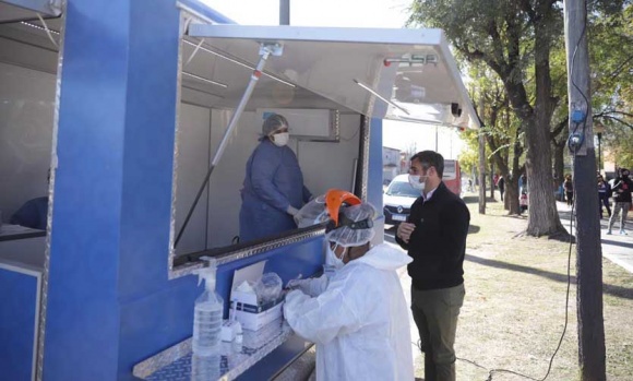 Covid: El Municipio pone en funcionamiento unidades de testeo móviles