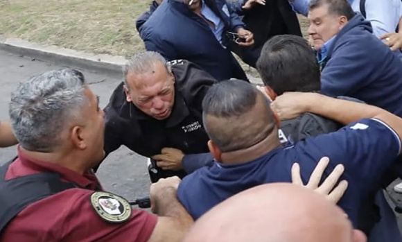 D’Onofrio: “Los trabajadores reconocieron que en la protesta había personas que no eran choferes”