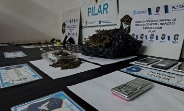 Detienen a un hombre acusado de vender drogas en Del Viso