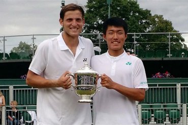 Wimbledon: Axel se consagró campeón en el dobles de juniors