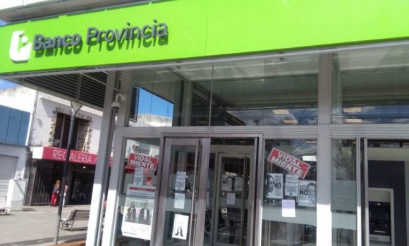 Anuncian un paro en el Banco Provincia por 48 horas