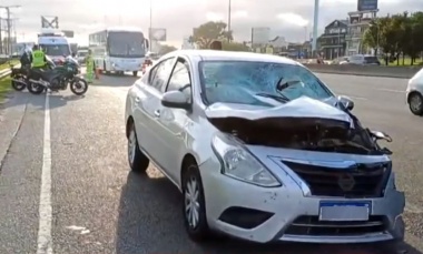 Fatal accidente en Panamericana: peatón quiso cruzar la autopista y murió atropellado