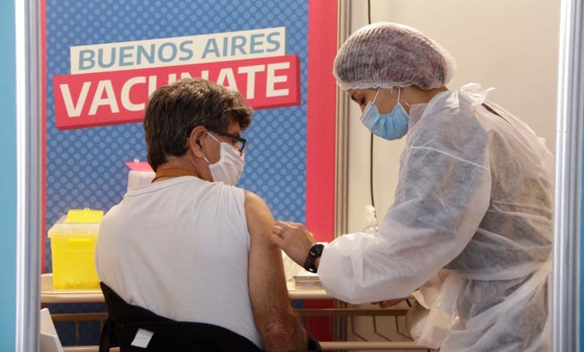 Se aplicaron en Pilar más de 60 mil vacunas contra el coronavirus