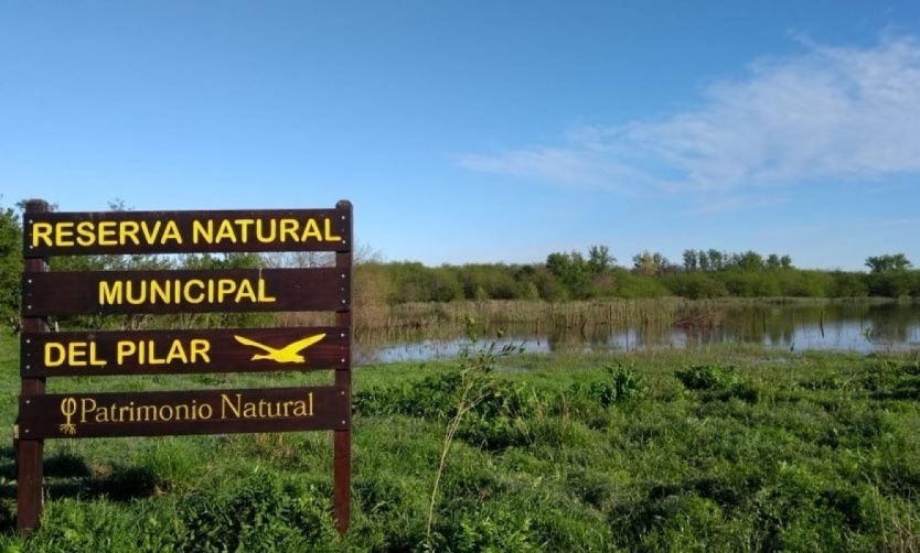 Caminata nocturna bajo la luna llena en la Reserva Natural de Pilar