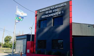 Del Viso cuenta con un nuevo destacamento de Bomberos