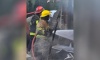 Voraz incendio consumió un taller mecánico en Del Viso