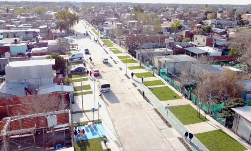 Achával y Kicillof inauguraron la obra de entubamiento del Canal Agustoni