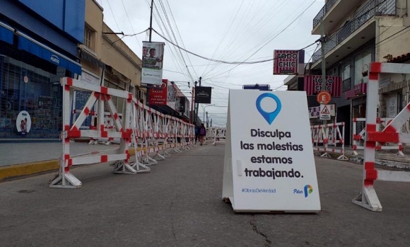 Por obras en calles del centro, colectivos cambian de recorrido