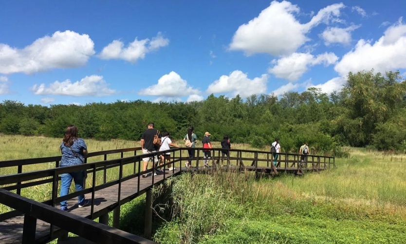 Nueva jornada de avistamiento de aves en la Reserva Natural de Pilar