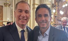 Neuspiller se mostró con Santilli e insistió en que quiere ser intendente de Pilar